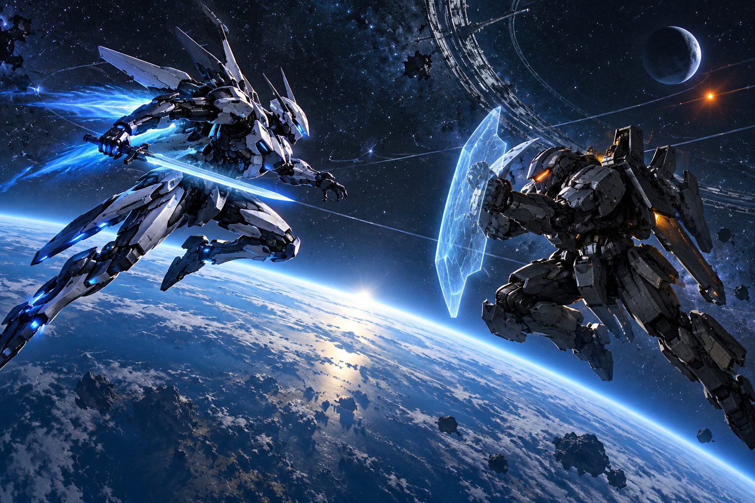 Illustrative cover art for Orbit Zero