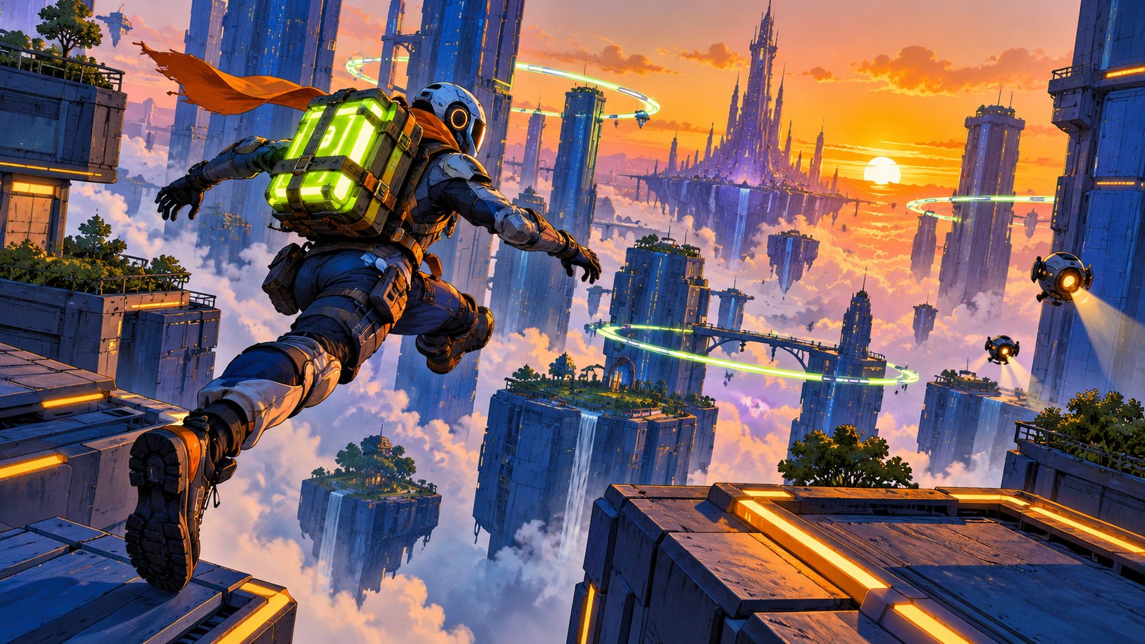 Illustrative cover art for Skyline Courier